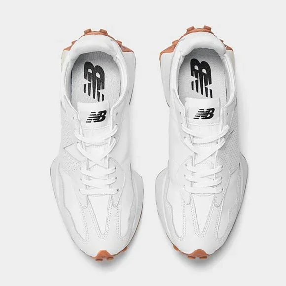 New Balance 327 Leather Women Sneakers Shoes White size 5.5 NEW #WS327LS - Picture 13 of 15